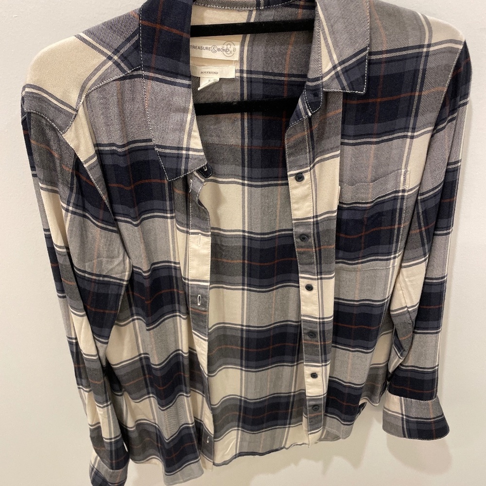 Flannel | Oversized | Treasure & Bond | S
